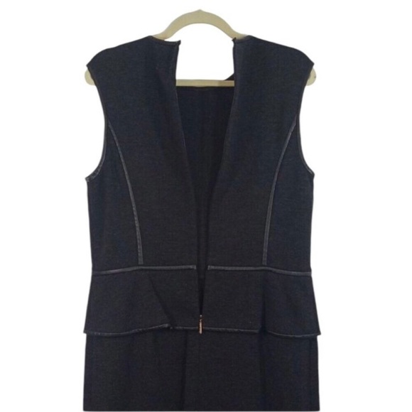 Tory Burch Navy Sleeveless Sheath Dress - Picture 5 of 9